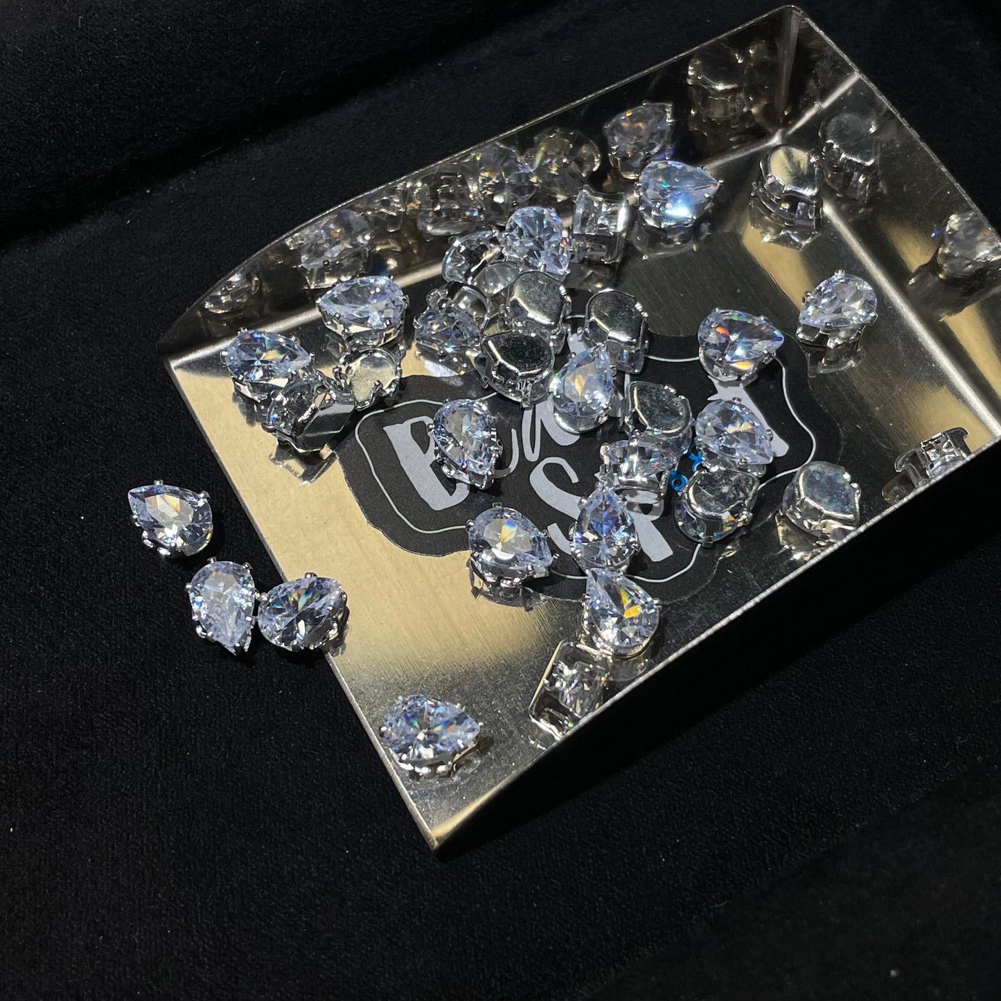 Blingy Collection-5*7mmDrop Zircon Rhinestones (Multiple colors)