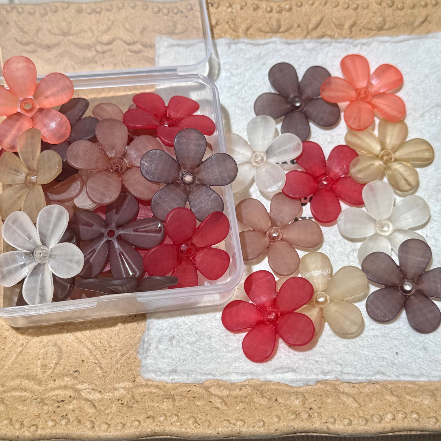 Flower Charms•F26-Desert Flowers (Over $45 Free Shipping)