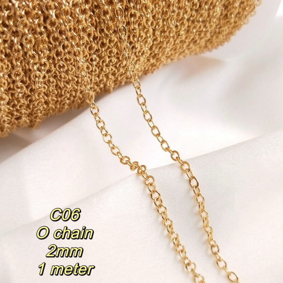 【New updates!】High Quality 14k gold-plated Chains Tarnish Resistant