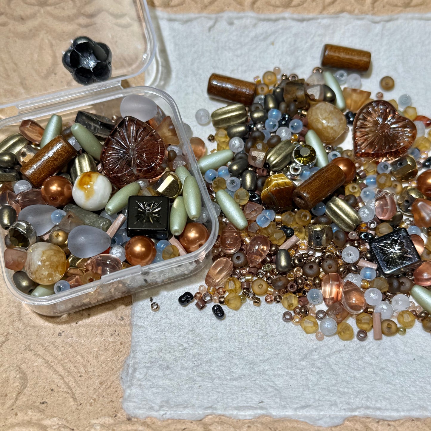 Seed Beads•S460-Wood (Over $45 Free Shipping)