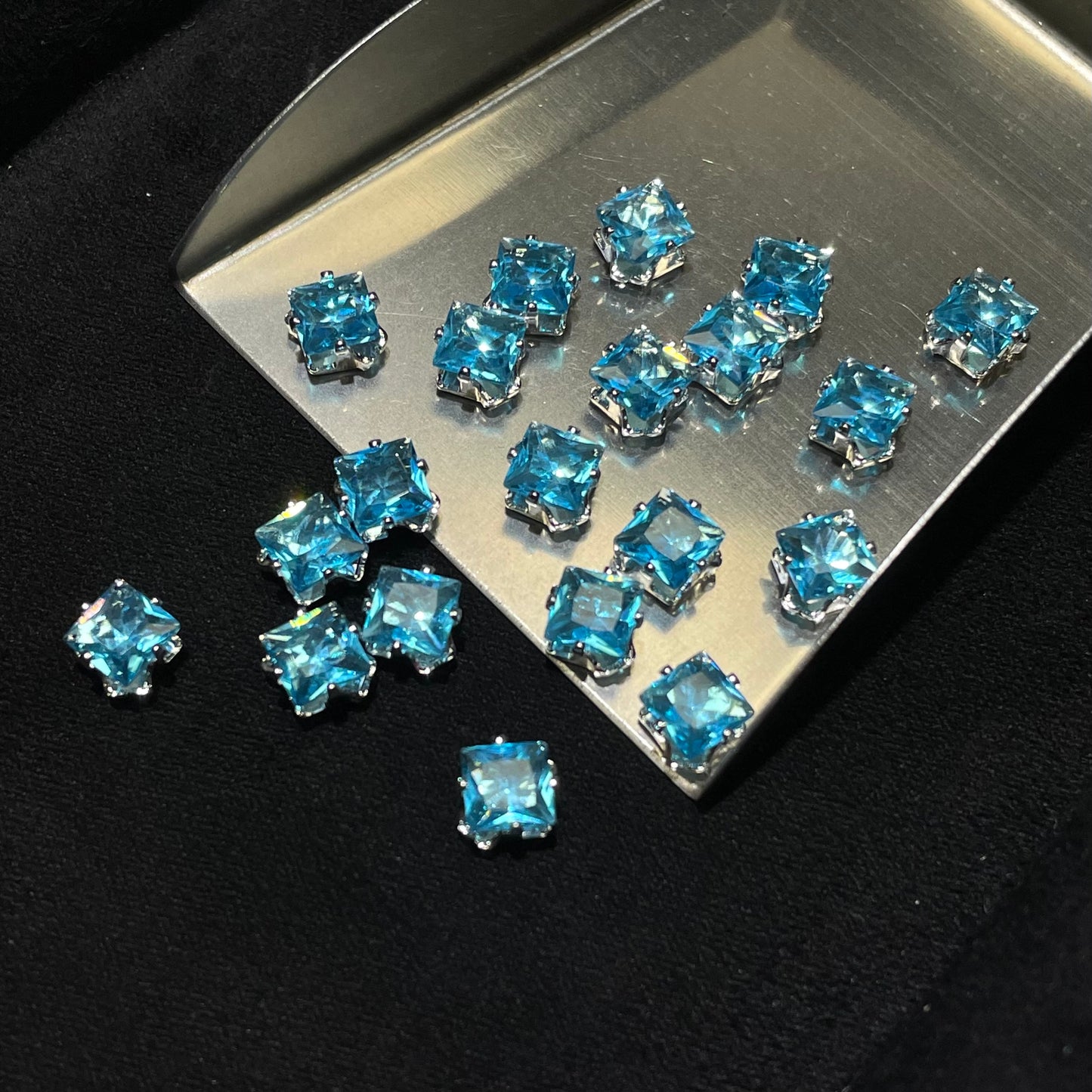 【New!】Blingy Collection-Square Zircon Rhinestones 5*5mm