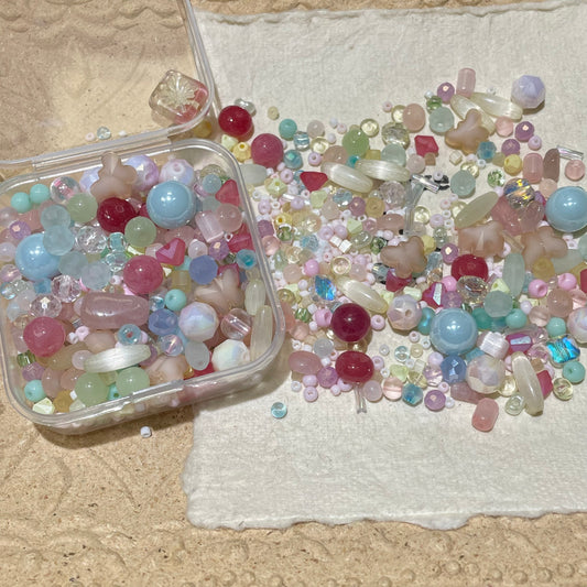 Seed Beads•S043-Cotton Candy (Over $45 Free Shipping)