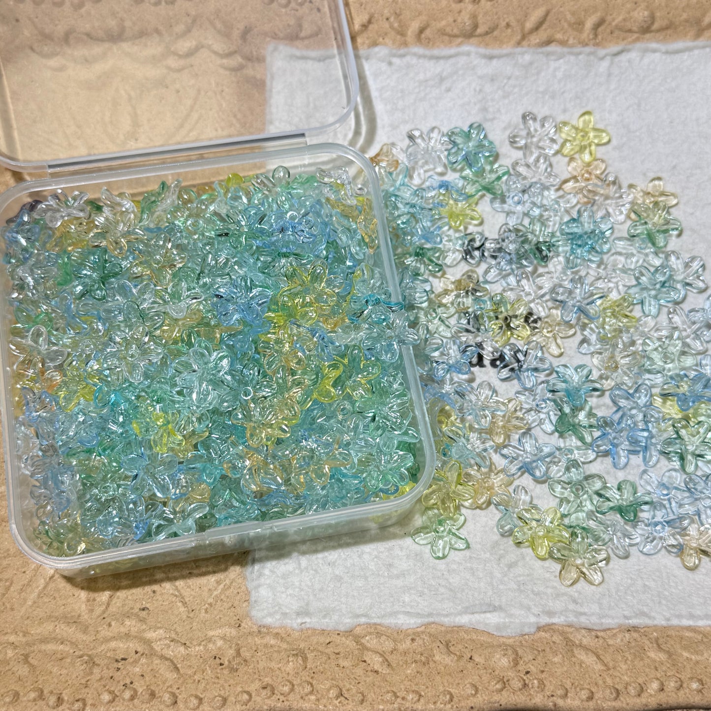 Flower Charms•F29-Jelly (Over $45 Free Shipping)