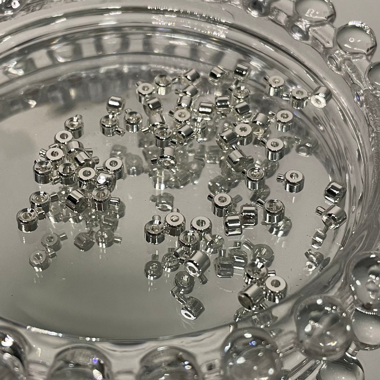 Tarnish Resistant Lollipop Crimping Beads