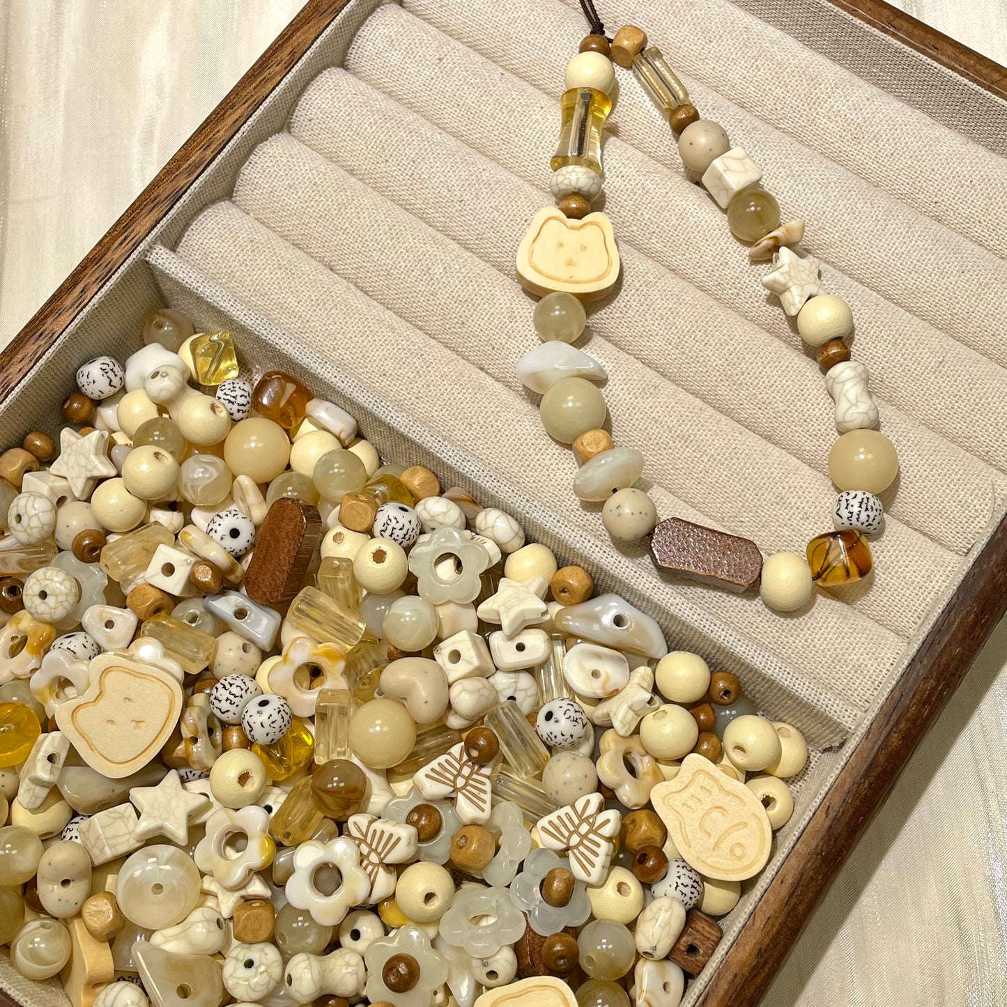 Acrylic Beads-A04•Latte (Over $45 free shipping)