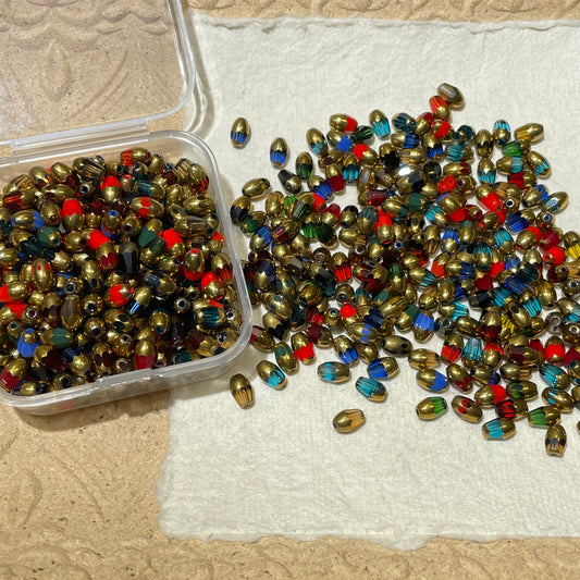 Seed Beads•S099-Golden Drops (Over $45 Free Shipping)