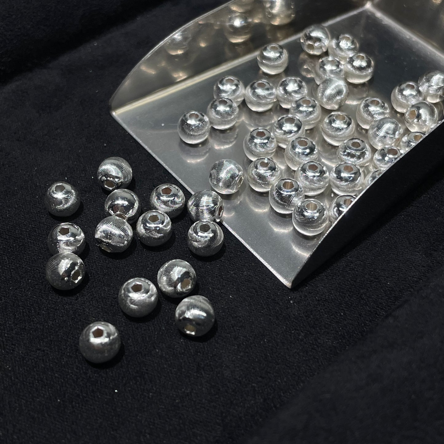 Golden&silver Catseye Beads Spacers Tarnish Resistant (sample bracelets on the back)