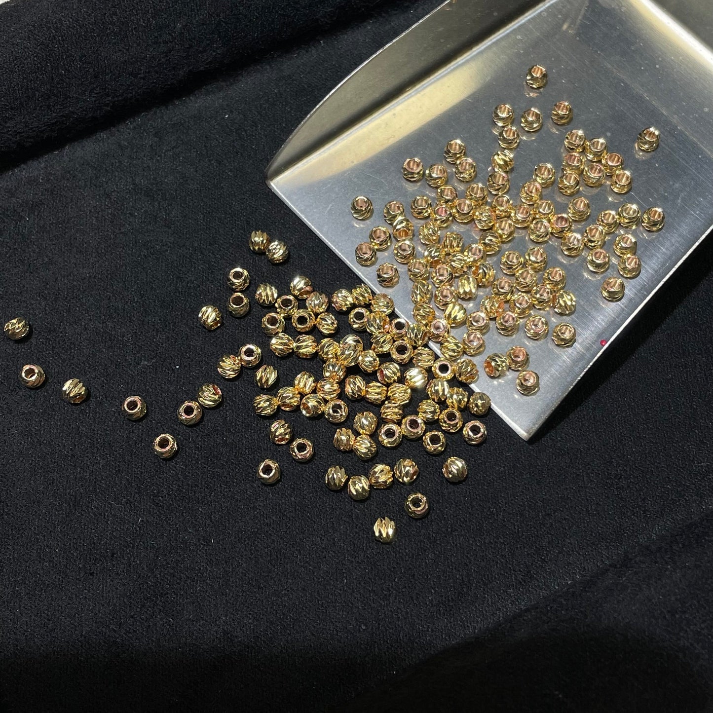 Pineapple Spacers Tarnish Resistant