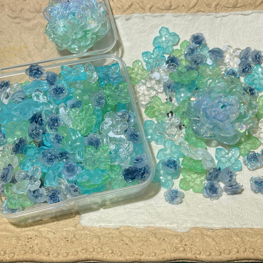 Flower Charms-G35•Ripples (Over $45 free shipping)