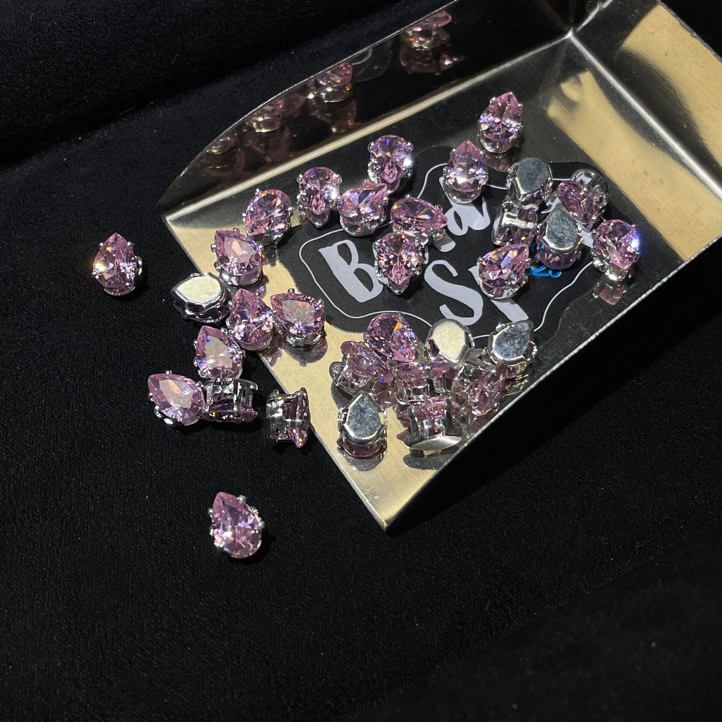 Blingy Collection-5*7mmDrop Zircon Rhinestones (Multiple colors)