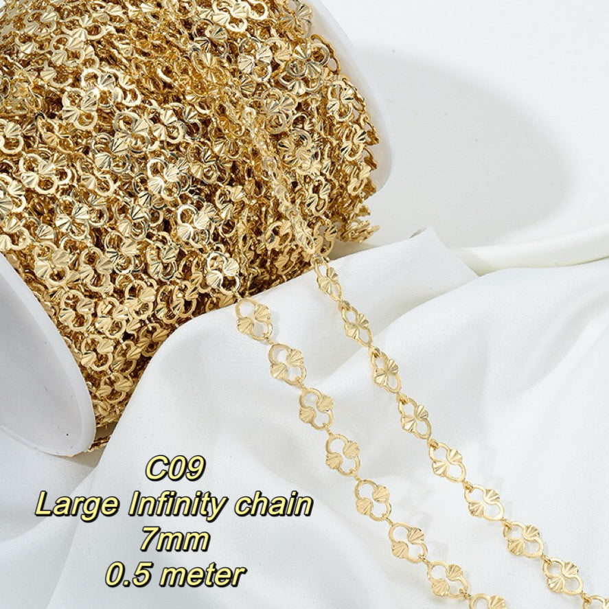 【New updates!】High Quality 14k gold-plated Chains Tarnish Resistant