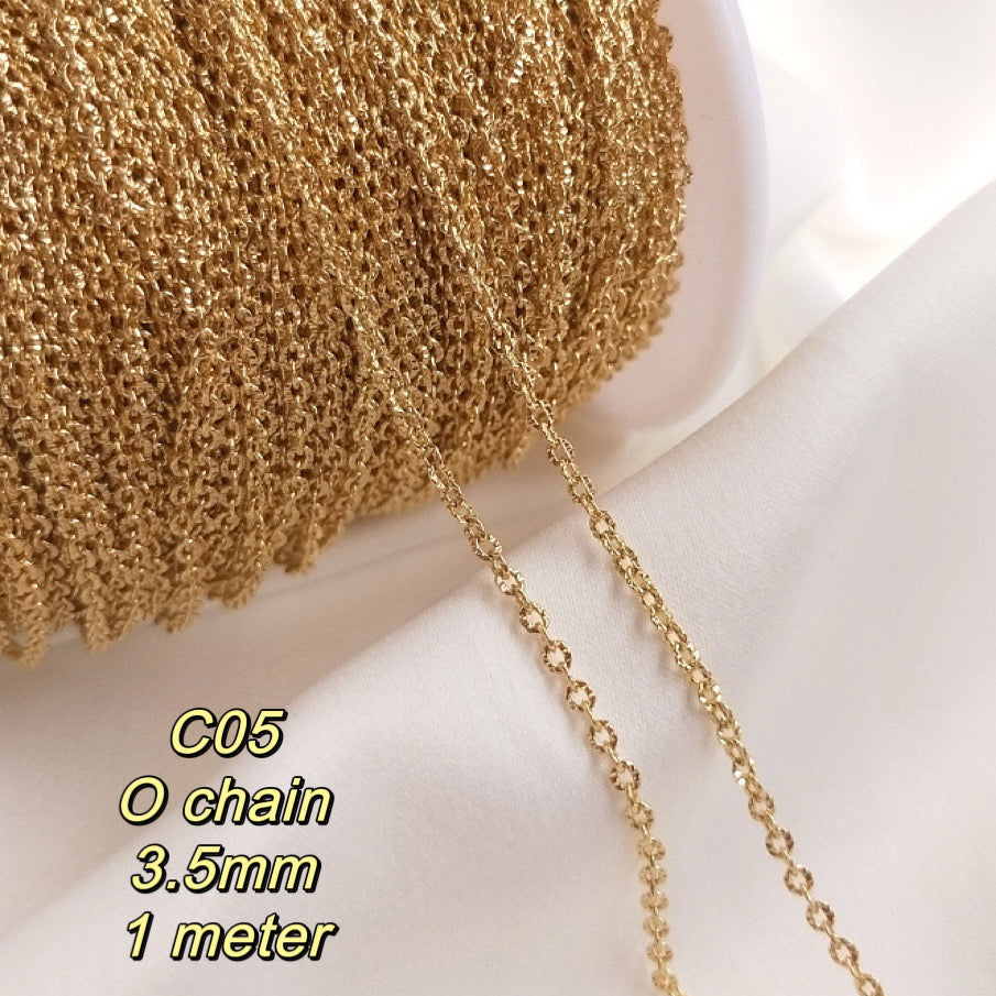 【New updates!】High Quality 14k gold-plated Chains Tarnish Resistant