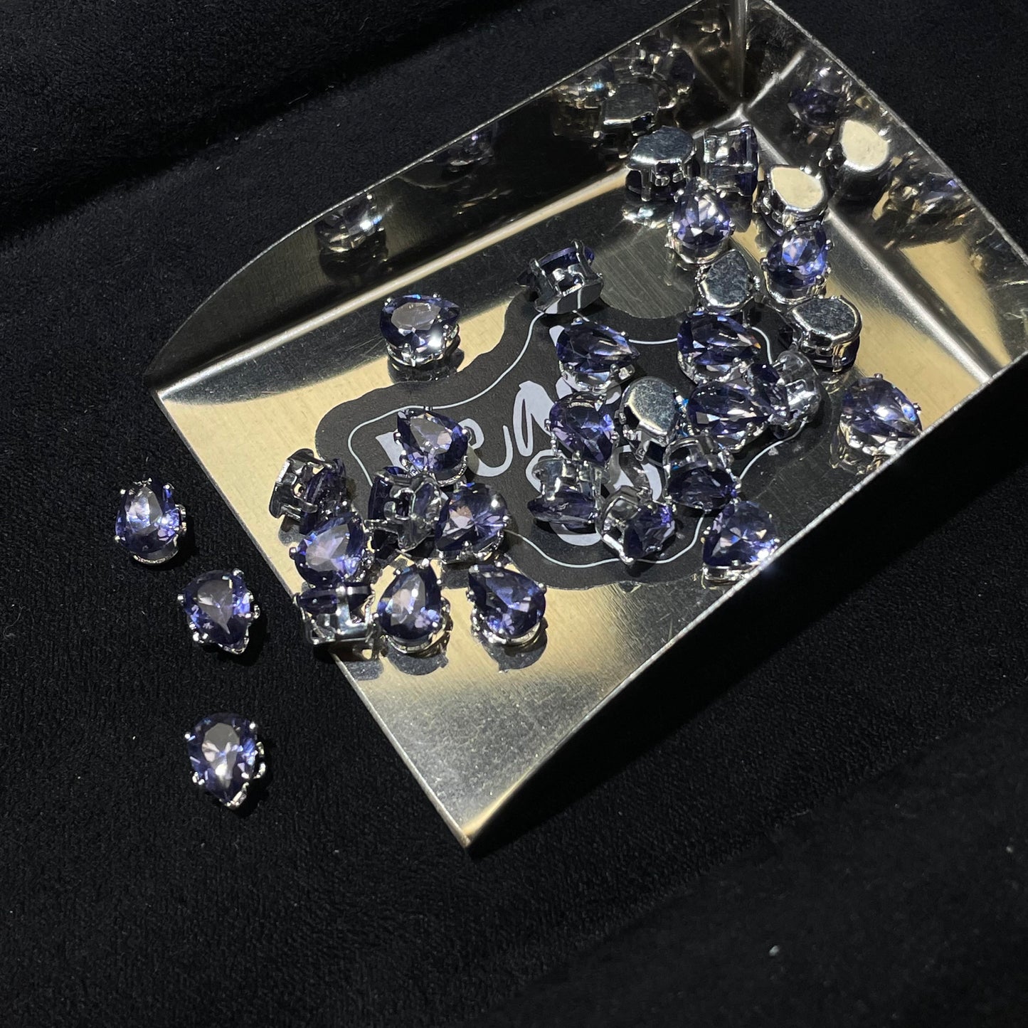 Blingy Collection-5*7mmDrop Zircon Rhinestones (Multiple colors)