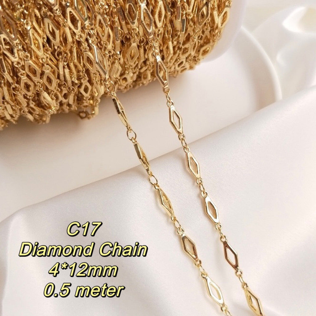 【New updates!】High Quality 14k gold-plated Chains Tarnish Resistant