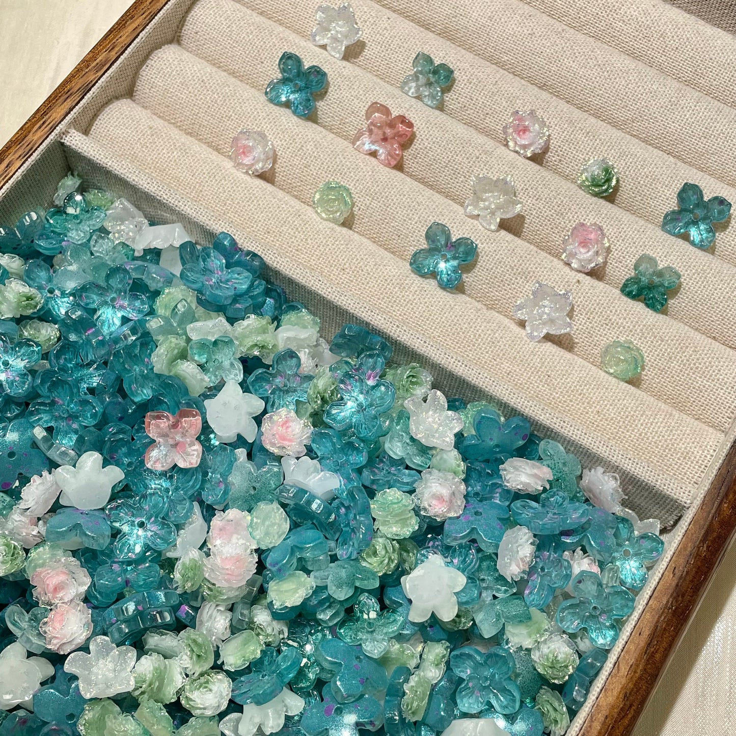 Flower Charms-G31•Pond (Over $45 free shipping)