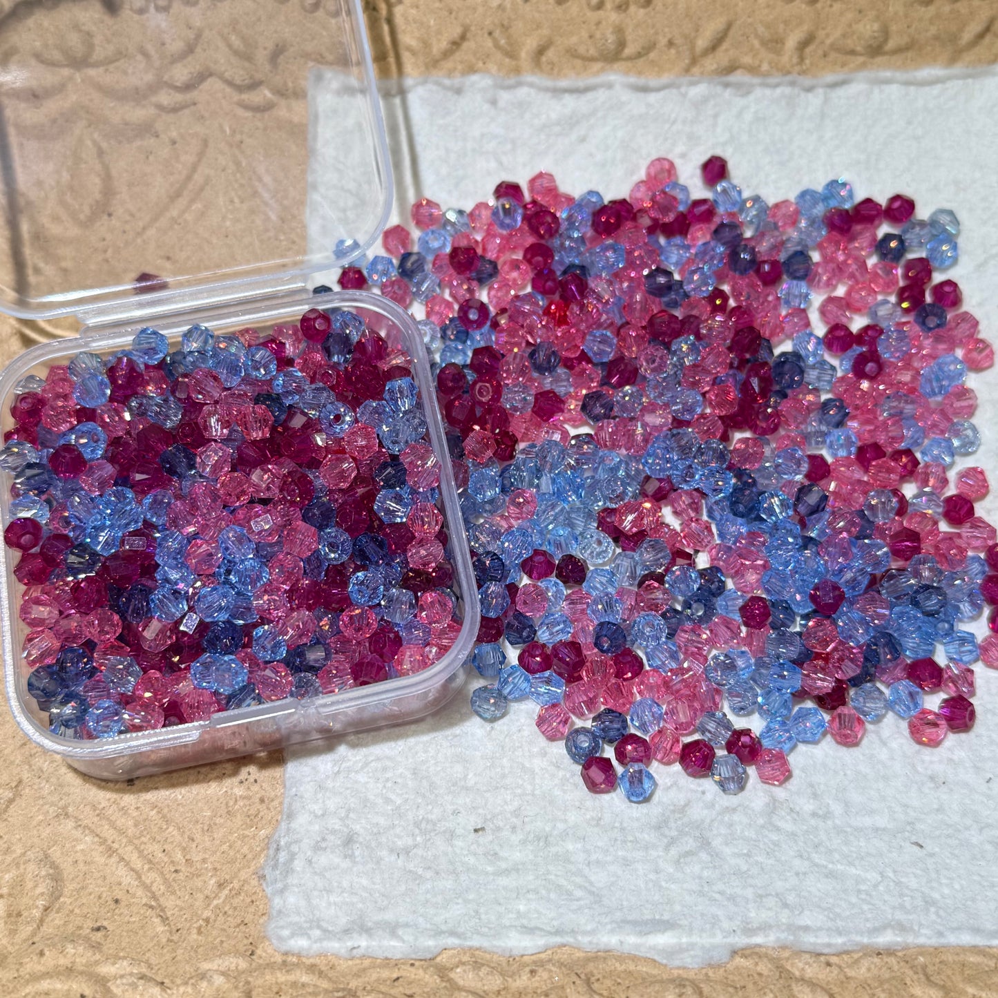 4mm Gem Fire Beads•S648-Sour Berry (Over $45 Free Shipping)
