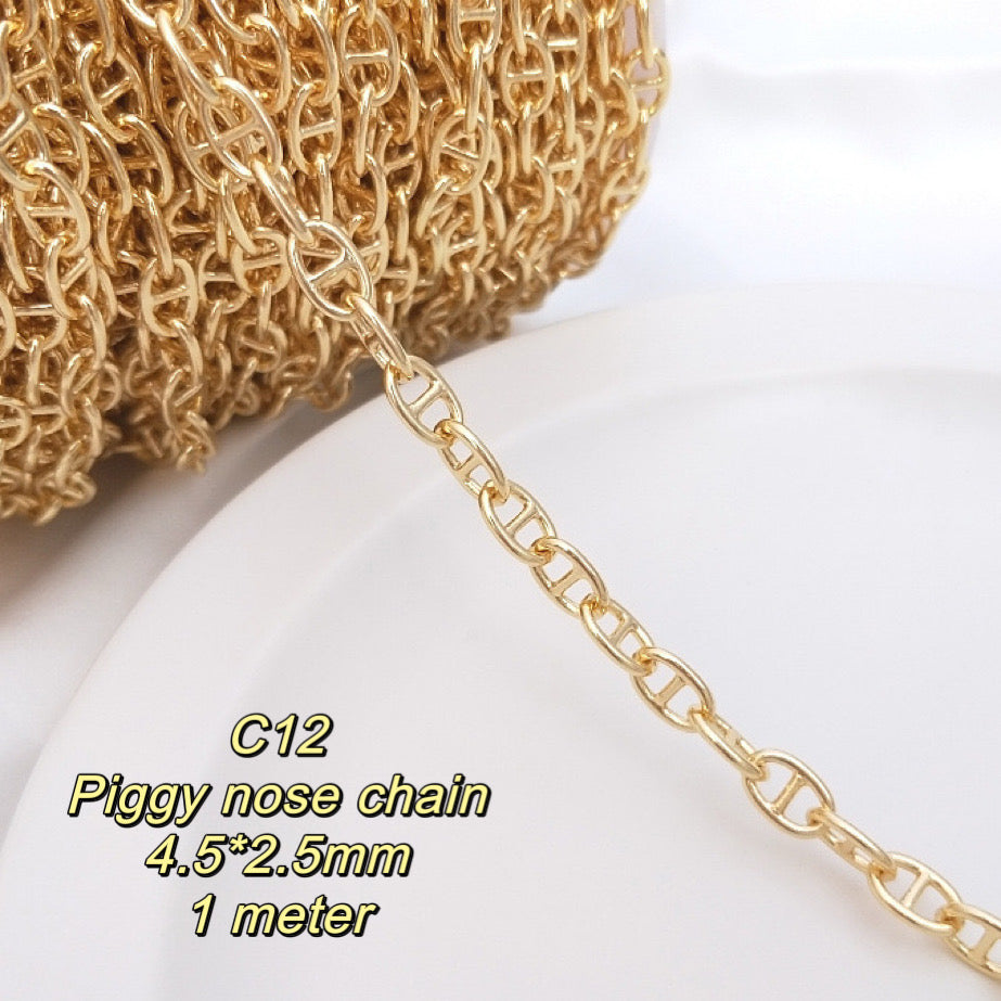 【New updates!】High Quality 14k gold-plated Chains Tarnish Resistant