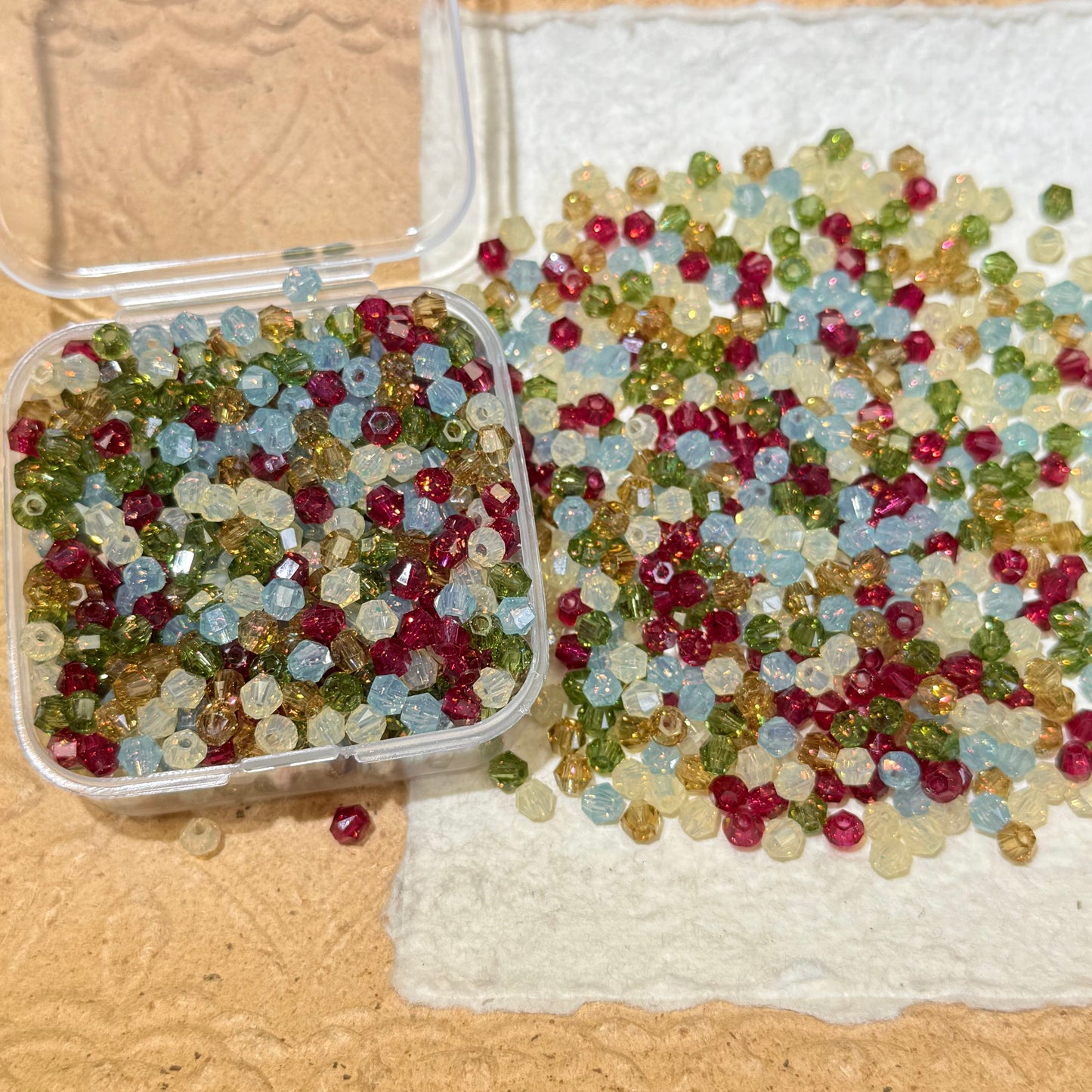 Gem Fire Beads•S665-French Rose (Over $45 Free Shipping)