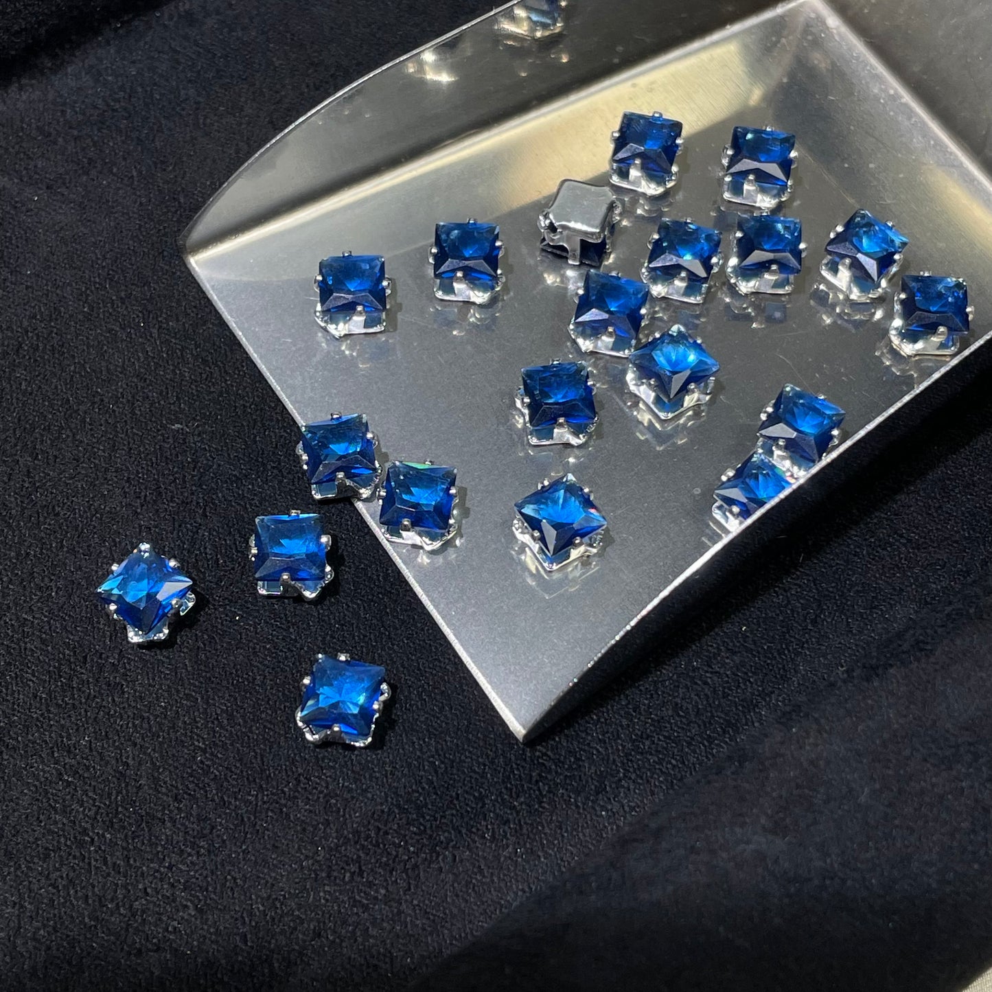 【New!】Blingy Collection-Square Zircon Rhinestones 5*5mm