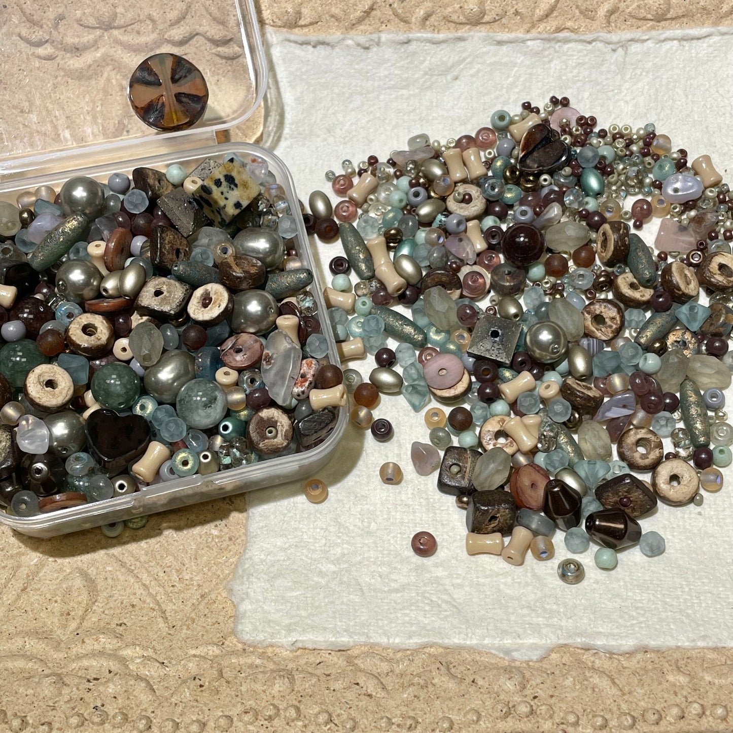 Seed Beads•S017-Blue Mist (Over $45 Free Shipping)