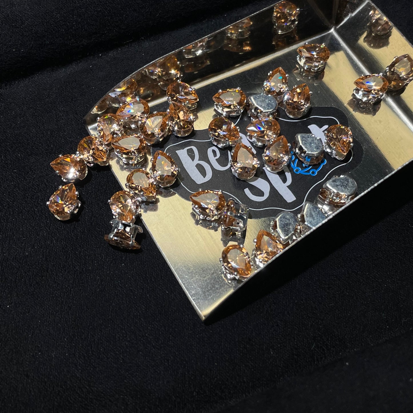 Blingy Collection-5*7mmDrop Zircon Rhinestones (Multiple colors)
