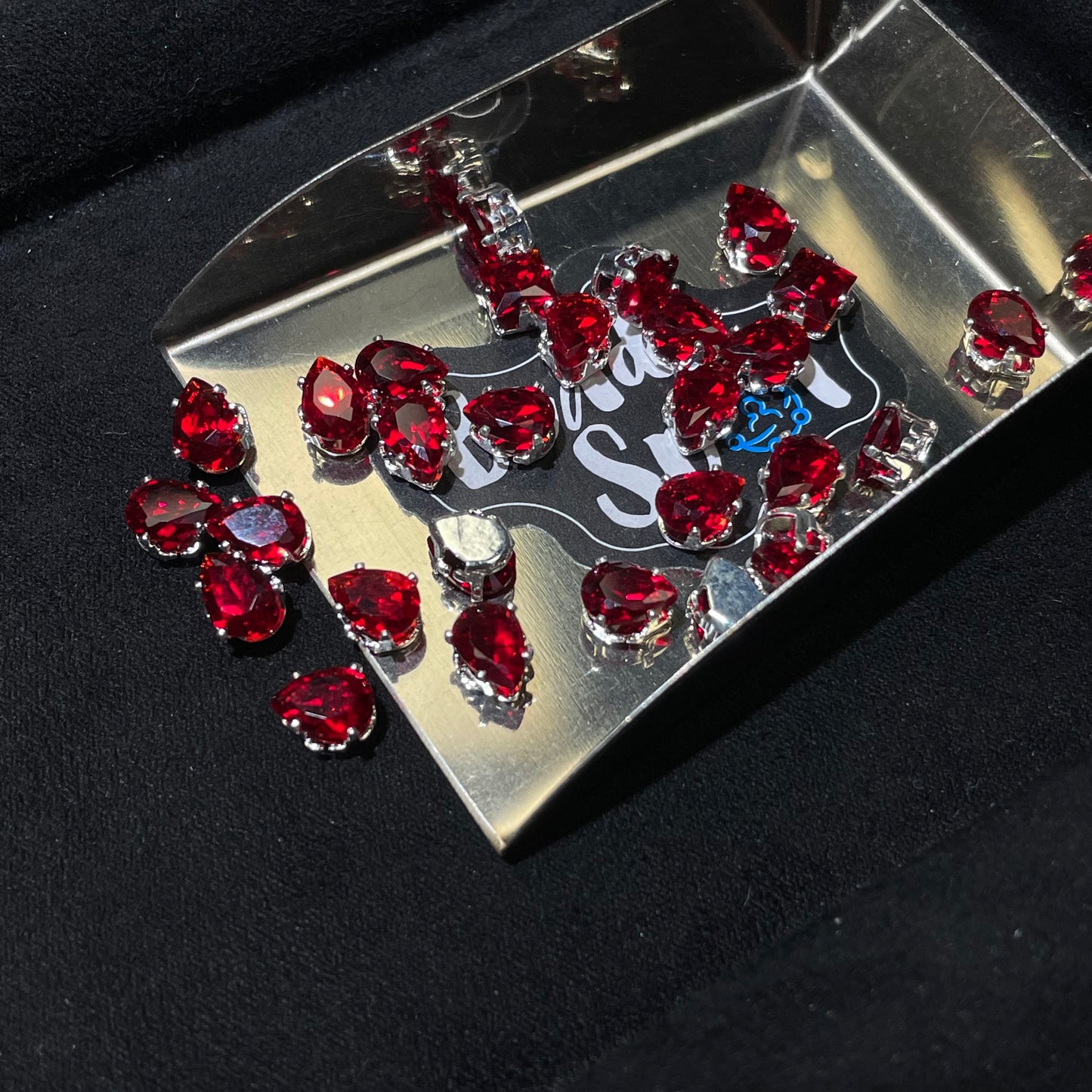 Blingy Collection-5*7mmDrop Zircon Rhinestones (Multiple colors)