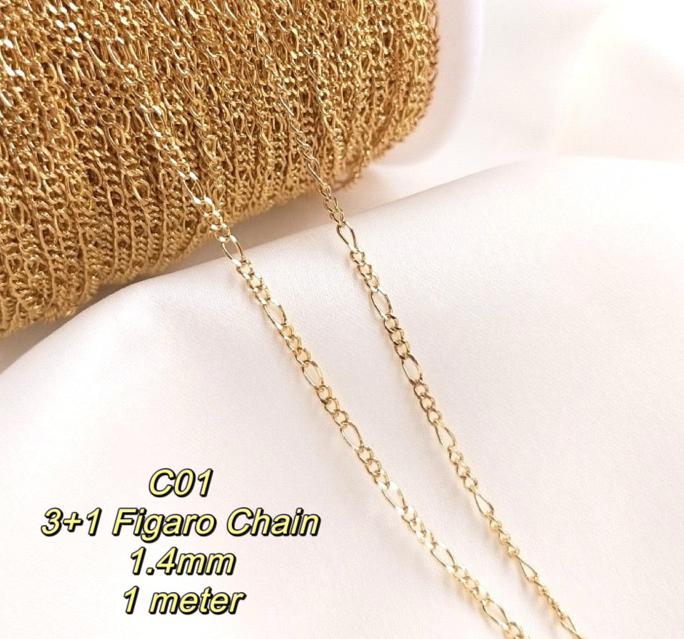 【New updates!】High Quality 14k gold-plated Chains Tarnish Resistant