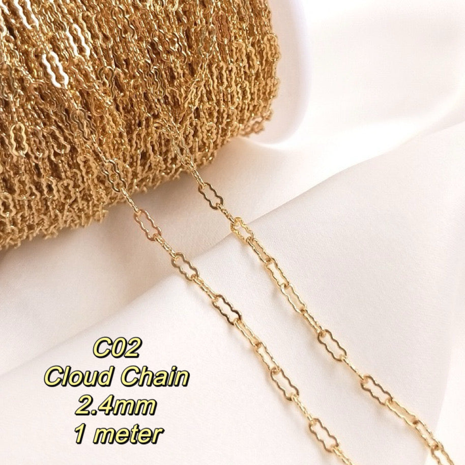 【New updates!】High Quality 14k gold-plated Chains Tarnish Resistant