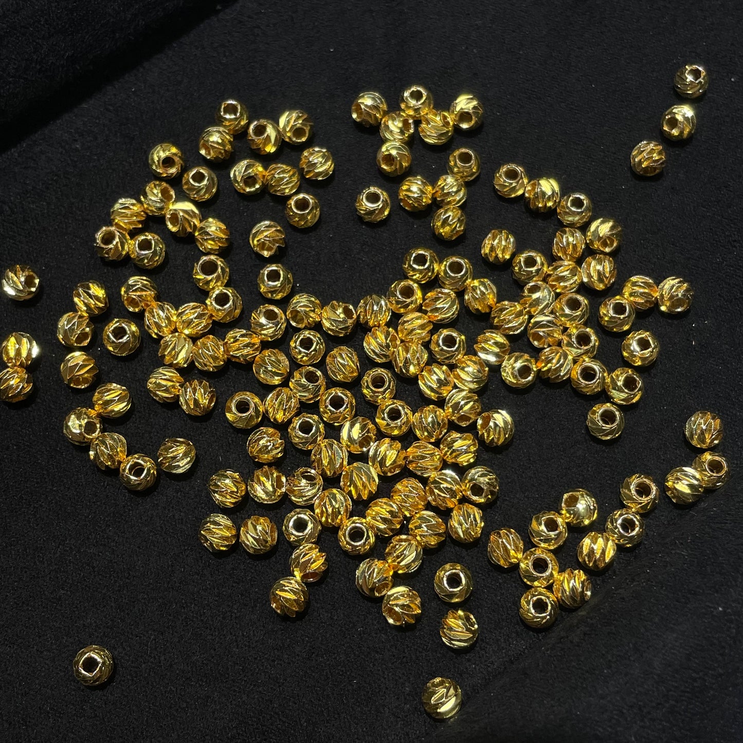Pineapple Spacers Tarnish Resistant