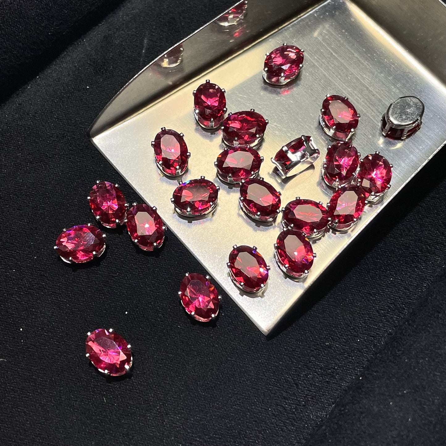 Blingy Collection-Oval Zircon Rhinestones 6*8mm