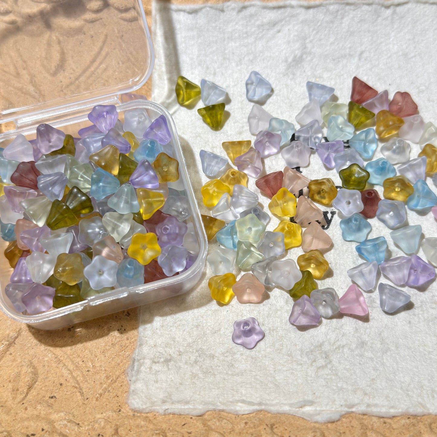 Seed Beads•S615-Frosted Flower (Over $45 Free Shipping)