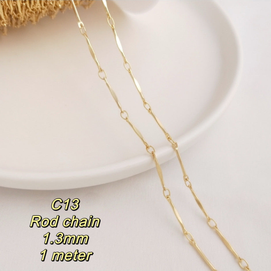 【New updates!】High Quality 14k gold-plated Chains Tarnish Resistant
