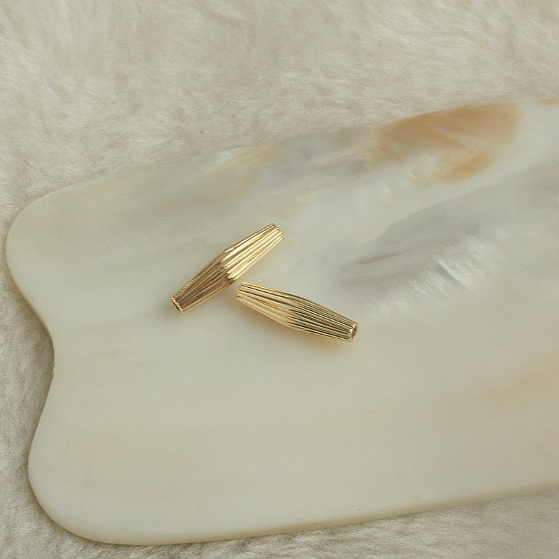 Long Rice Spacers Tarnish Resistant
