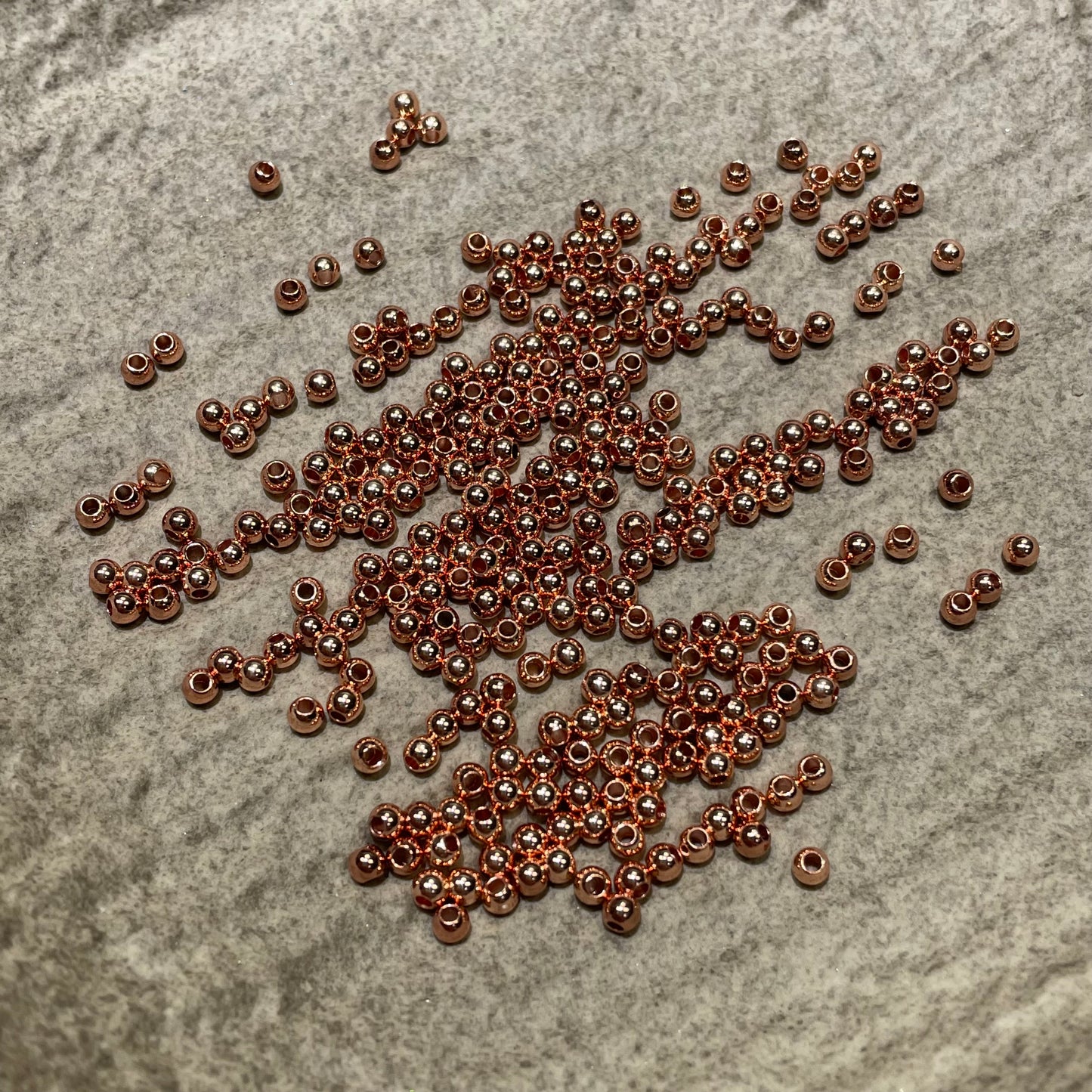 (Multiple colors) Tarnish Resistant Round Spacers