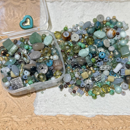 Seed Beads•S543-Teal Moutain (Over $45 Free Shipping)