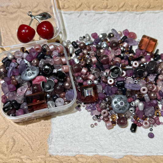 Seed Beads•S461-Black Berry (Over $45 Free Shipping)