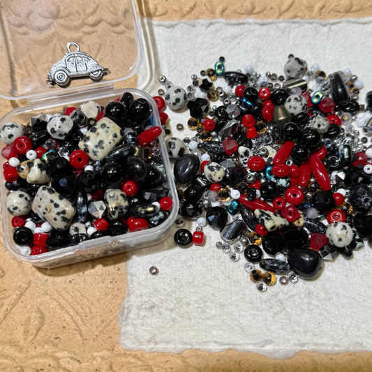 Seed Beads•S614-101 Dalmatians (Over $45 Free Shipping)