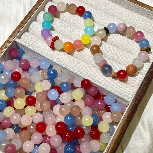 Glass Beads-G38•Morandi 12mm (Over $45 free shipping)