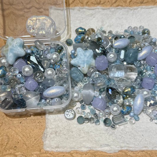 Seed Beads•S674-Blue Elephant  (Over $45 Free Shipping)