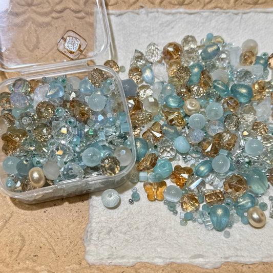 Seed Beads•S544-Ice Cube (Over $45 Free Shipping)