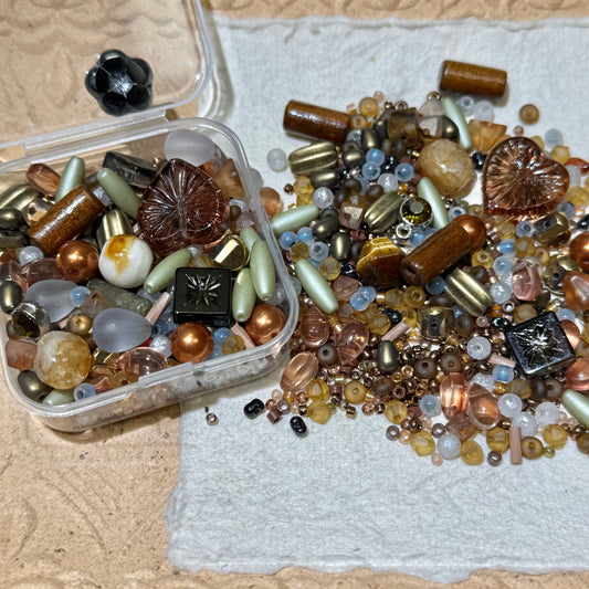 Seed Beads•S460-Wood (Over $45 Free Shipping)