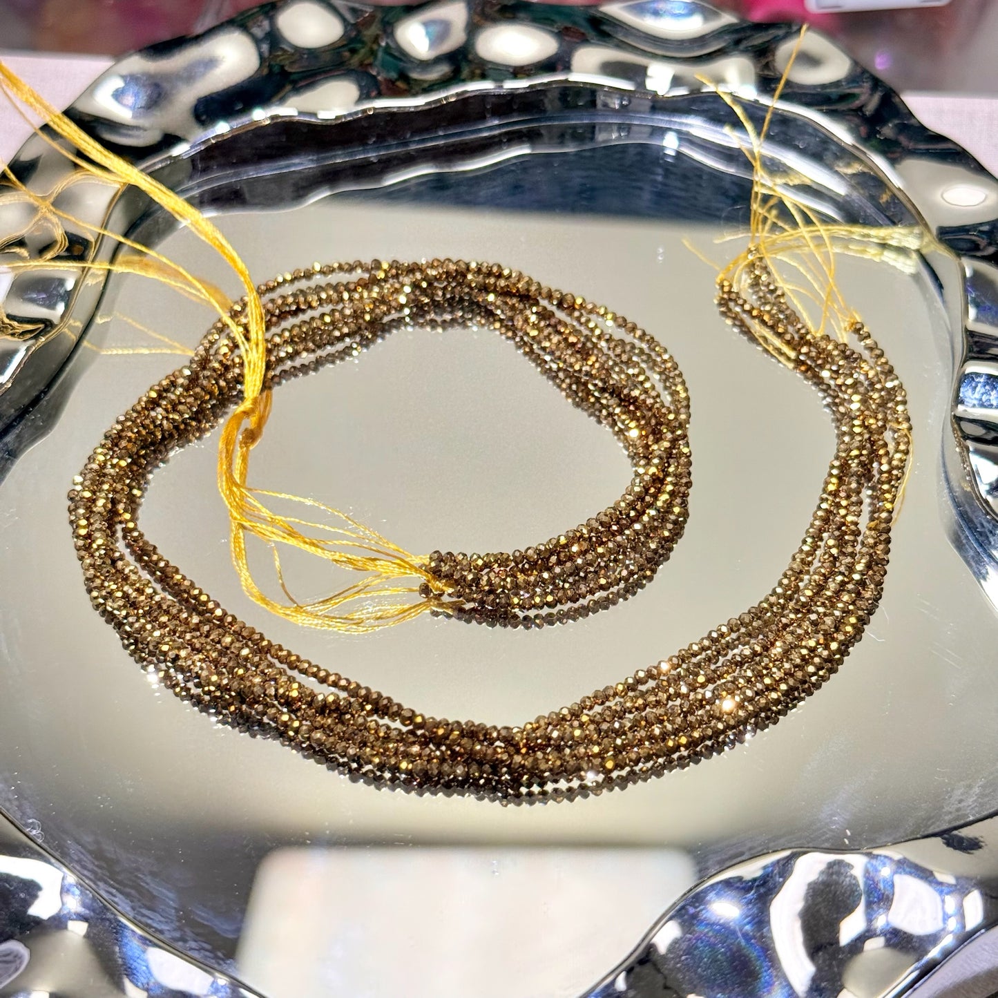 2mm Faceted Beads (Over $45 Free Shipping)