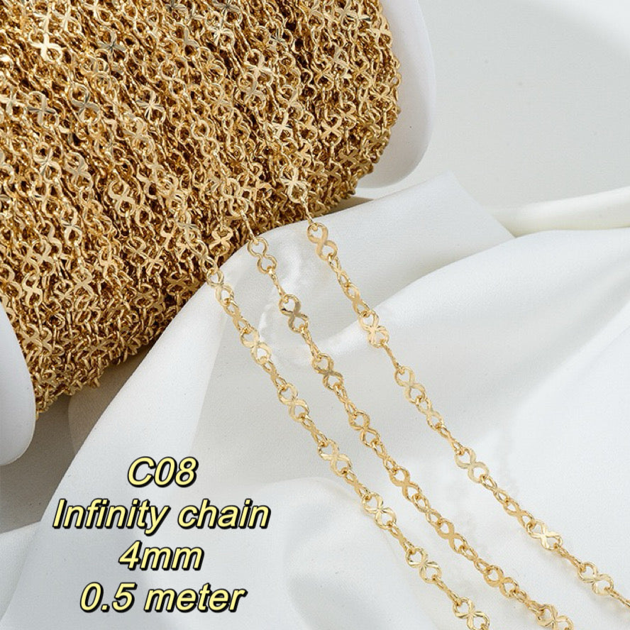 【New updates!】High Quality 14k gold-plated Chains Tarnish Resistant