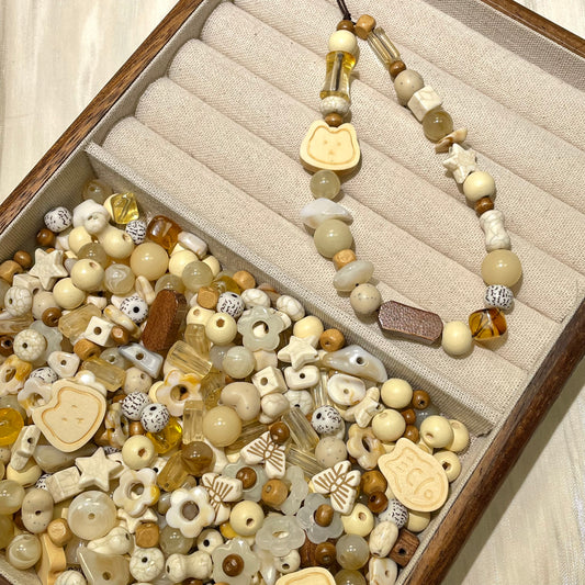 Acrylic Beads-A04•Latte (Over $45 free shipping)