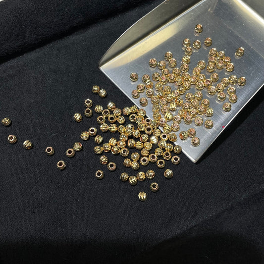 Pineapple Spacers Tarnish Resistant