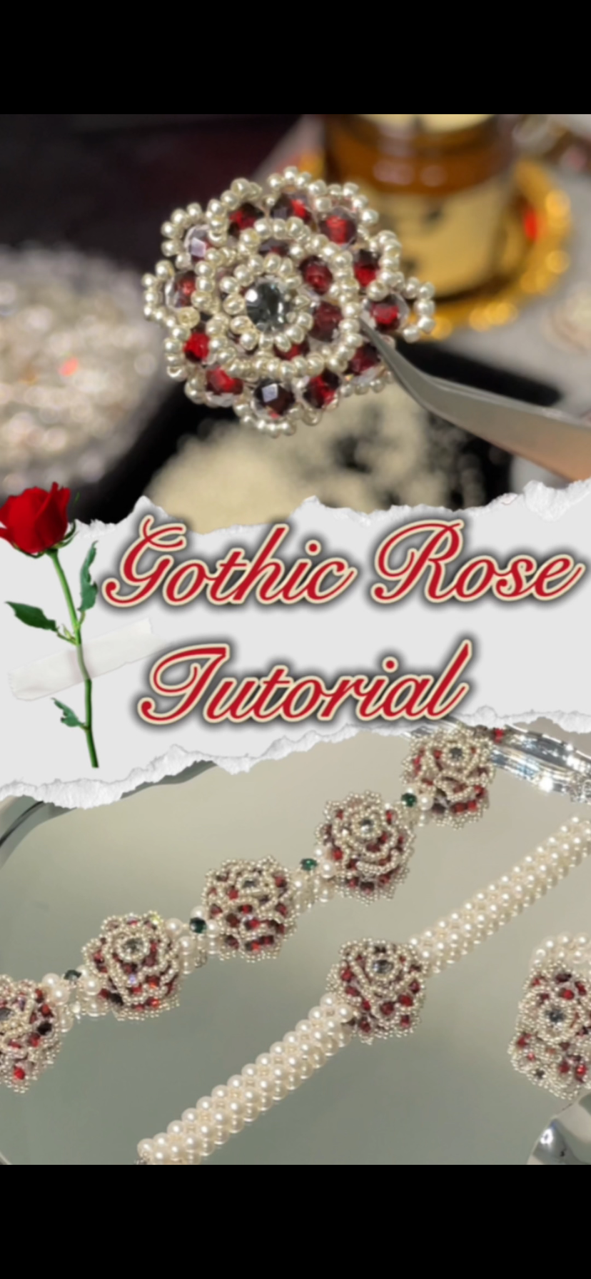 Gothic Rose DIY Material Kits