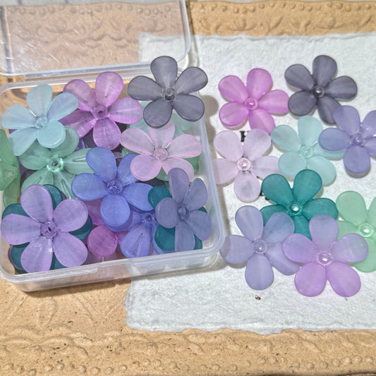 Flower Charms•F25-Monnet Garden (Over $45 Free Shipping)