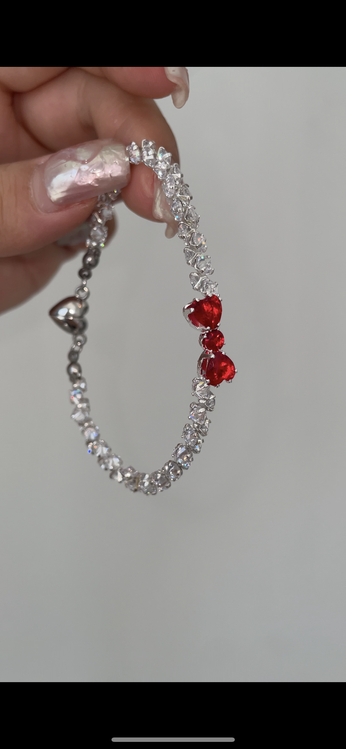 Blingy Collection- Heart-shape Zircon Rhinestones