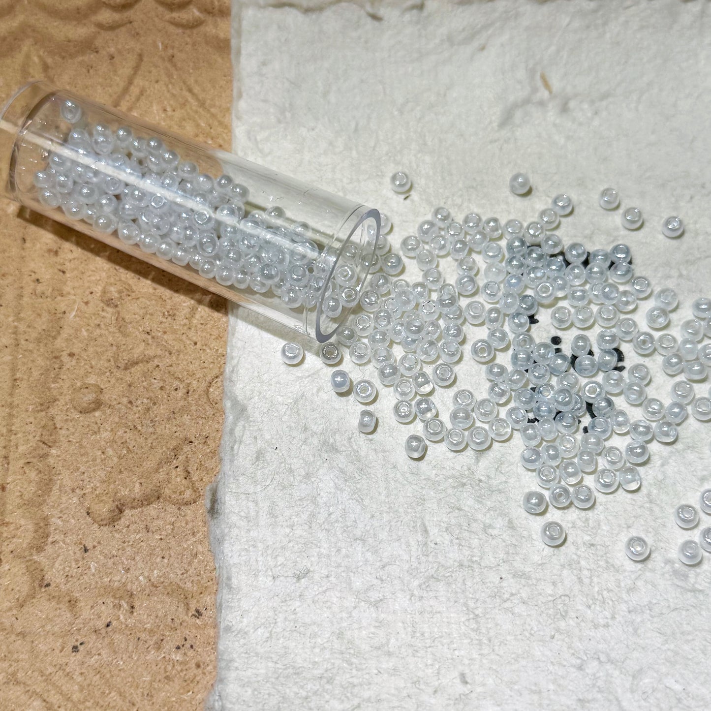 Individual Colors for Uniformed Beads-3mm Cream Jade