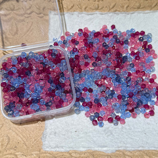 4mm Gem Fire Beads•S648-Sour Berry (Over $45 Free Shipping)
